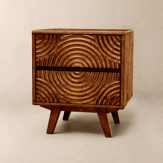 WoodSpire Harmony Solid Wood Nightstand