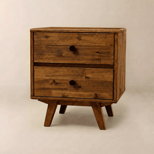 WoodSpire Silvia Solid Wood Nightstand