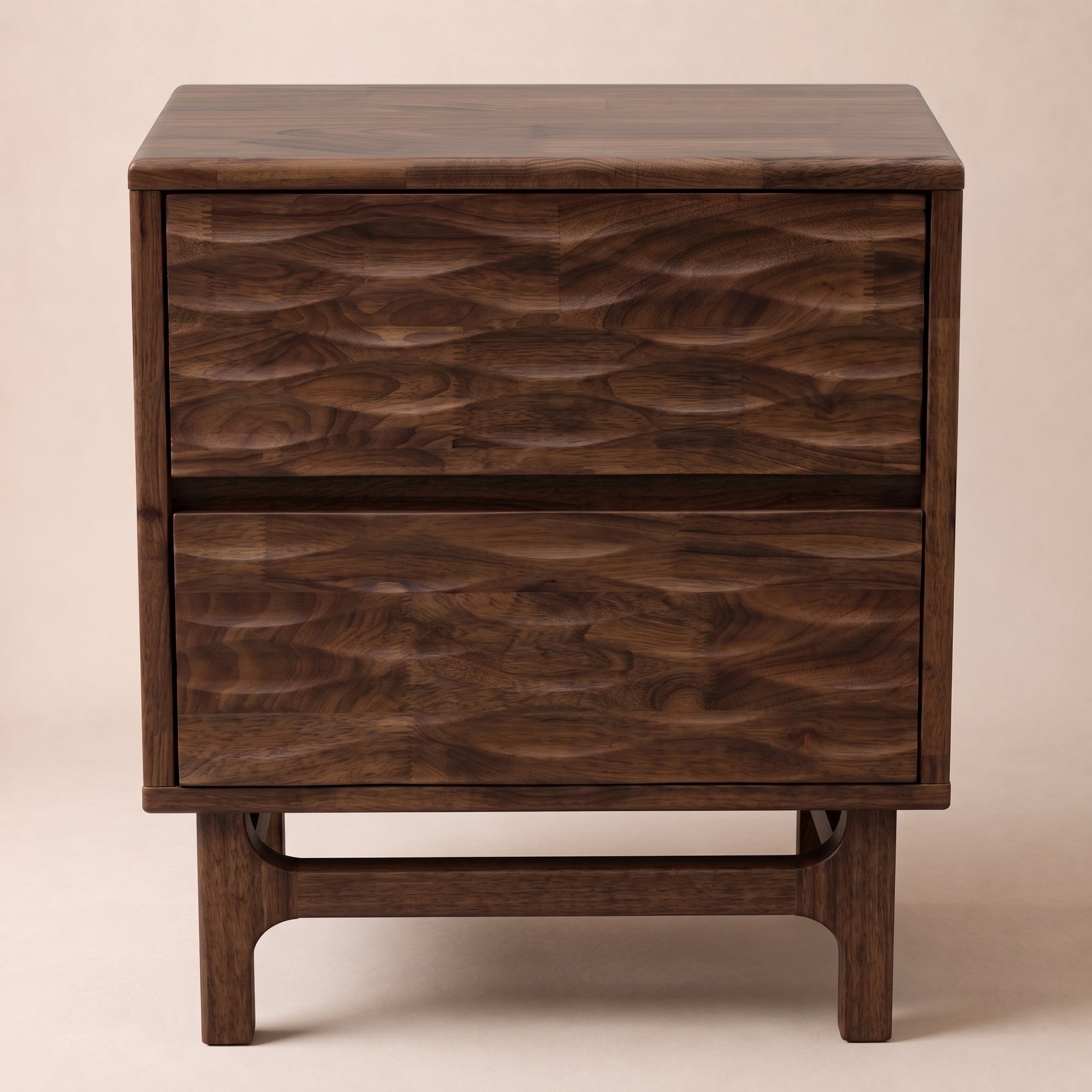 WoodSpire Elara Solid Wood Nightstand