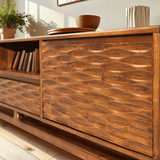 WoodSpire Elara Solid Wood TV Stand