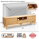 WoodSpire Elara Solid Wood TV Stand