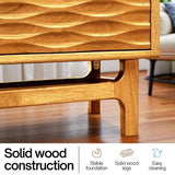 WoodSpire Elara Solid Wood TV Stand