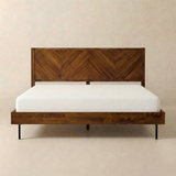 WoodSpire Alander Solid Wood Bed Frame