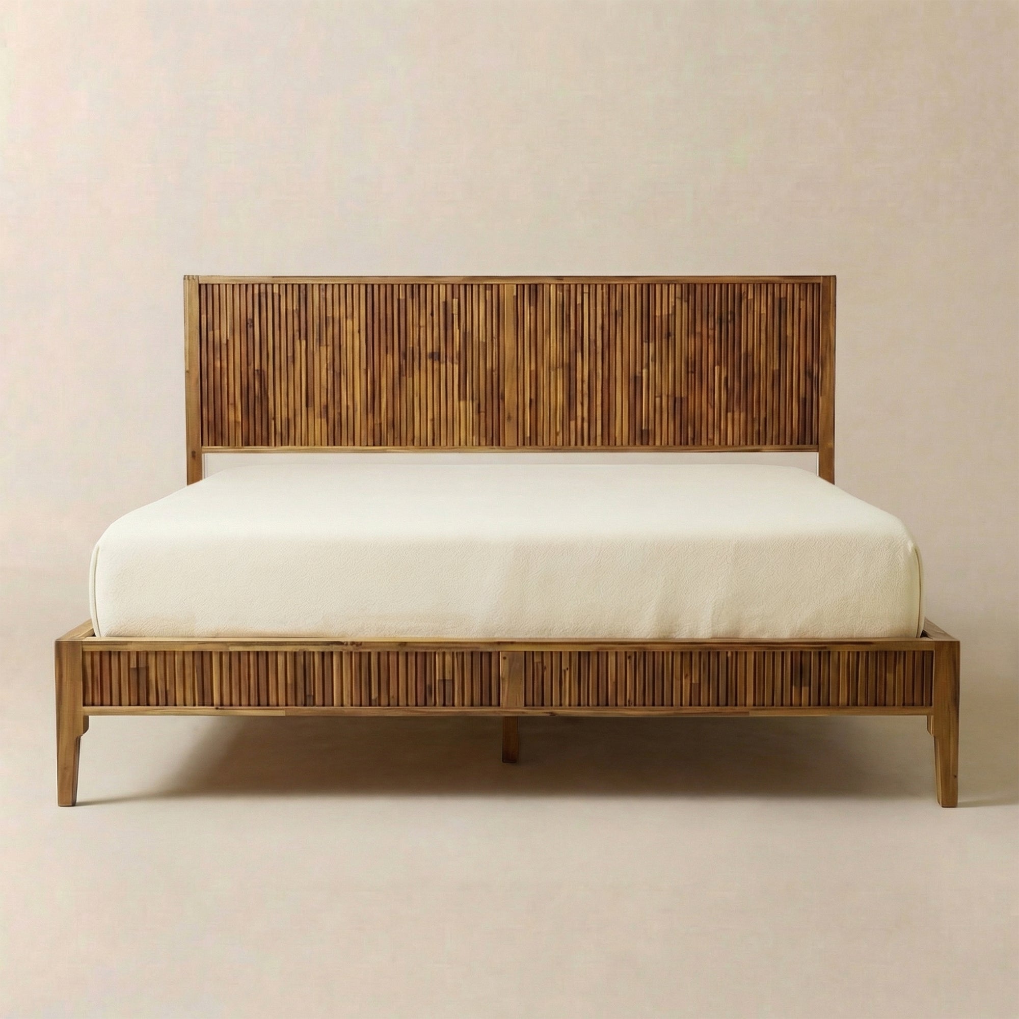 WoodSpire Bosk Solid Wood Bed Frame