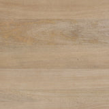Axis Modern 2-Tone Solid Wood Dining Table, Sunshine-Black