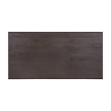 French Country 72" Rectangular Dining Table, Coffee Brown