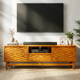 WoodSpire Elara Solid Wood TV Stand