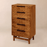 WoodSpire Elara Solid Wood Dresser with 5 Drawers