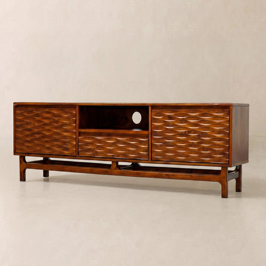 WoodSpire Elara Solid Wood TV Stand