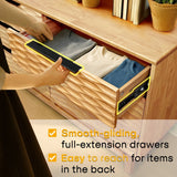 Acacia Elara Dresser with 6 Drawers for Stylish Storage Solutions