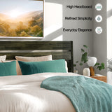 Acacia Emery Solid Wood Bed Frame - Stylish and Durable Acacia Wood Design for Your Bedroom
