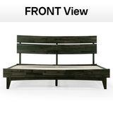 Acacia Solid Wood Bed Frame - Aurora Style for a Stylish Bedroom