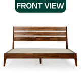 Acacia Emery Solid Wood Bed Frame - Stylish and Durable Acacia Wood Design for Your Bedroom