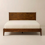 WoodSpire Haven Solid Wood Bed Frame