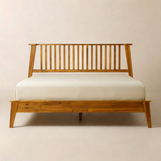 WoodSpire Kaylin Solid Wood Bed Frame