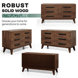 Acacia Legacy Solid Wood Dresser for Timeless Elegance and Durability