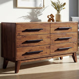 Acacia Legacy Solid Wood Dresser for Timeless Elegance and Durability