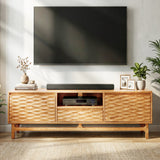 WoodSpire Elara Solid Wood TV Stand