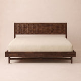WoodSpire Elara Solid Wood Bed Frame