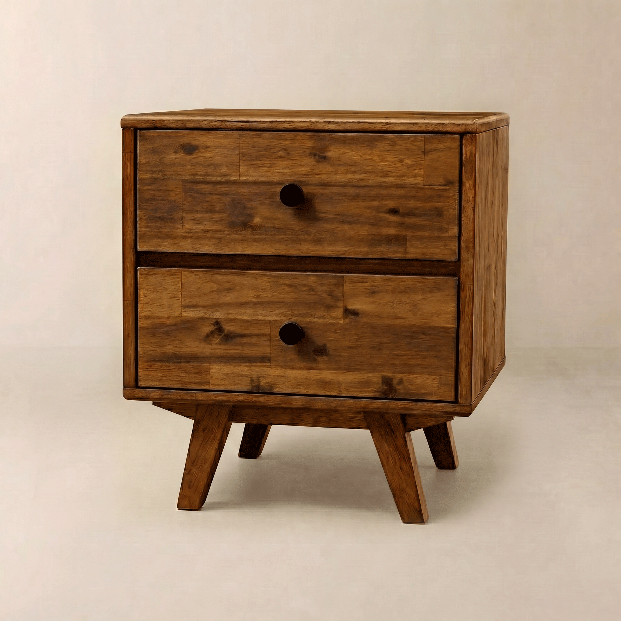 WoodSpire Silvia Solid Wood Nightstand