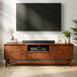 WoodSpire Elara Solid Wood TV Stand