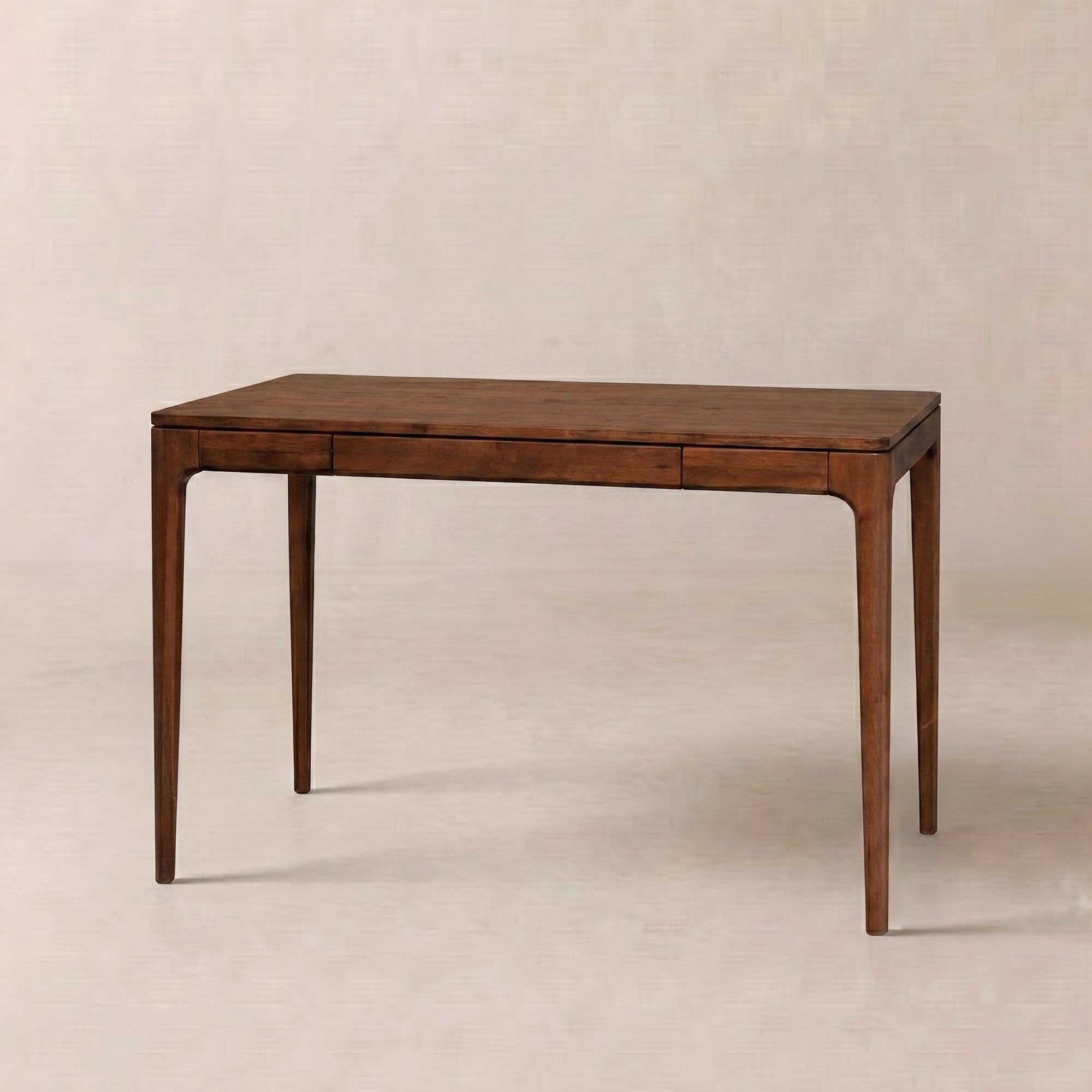 WoodSpire Wilma 48 Inches Rubber Wood Desk