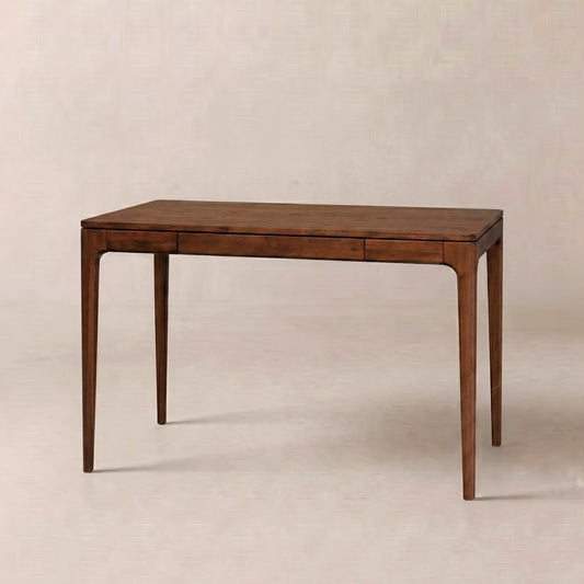 WoodSpire Wilma 48 Inches Rubber Wood Desk